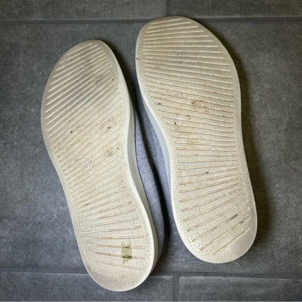 Allbirds Wool Loungers Gray Slip On Casual Sneakers Women’s Shoe Size 10